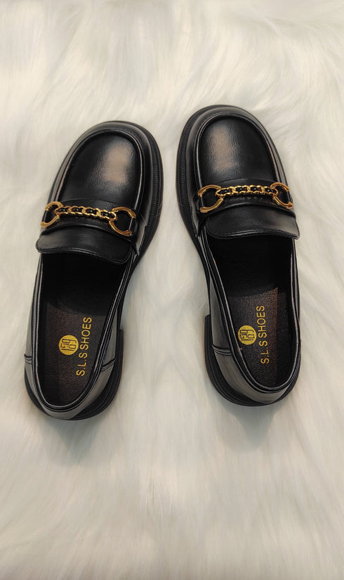 Round Toe Chunky Loafer